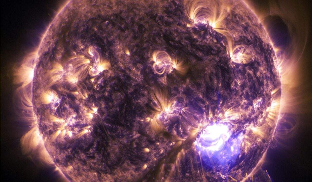 the sun from space