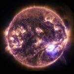 the sun from space