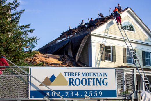 Roofing Services and Replacement occurring in Vermont