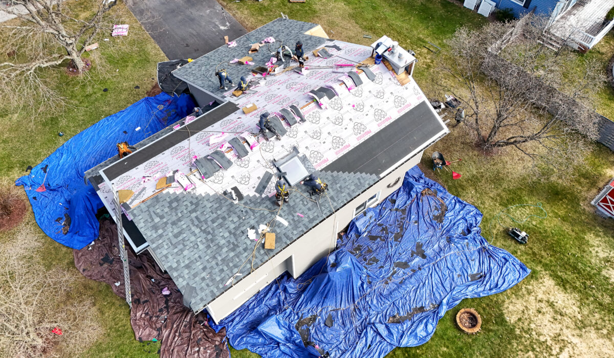 roofing replacement in vermont
