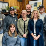 Local roofing company team photo. Local roofers provide more personalized service than national chain.