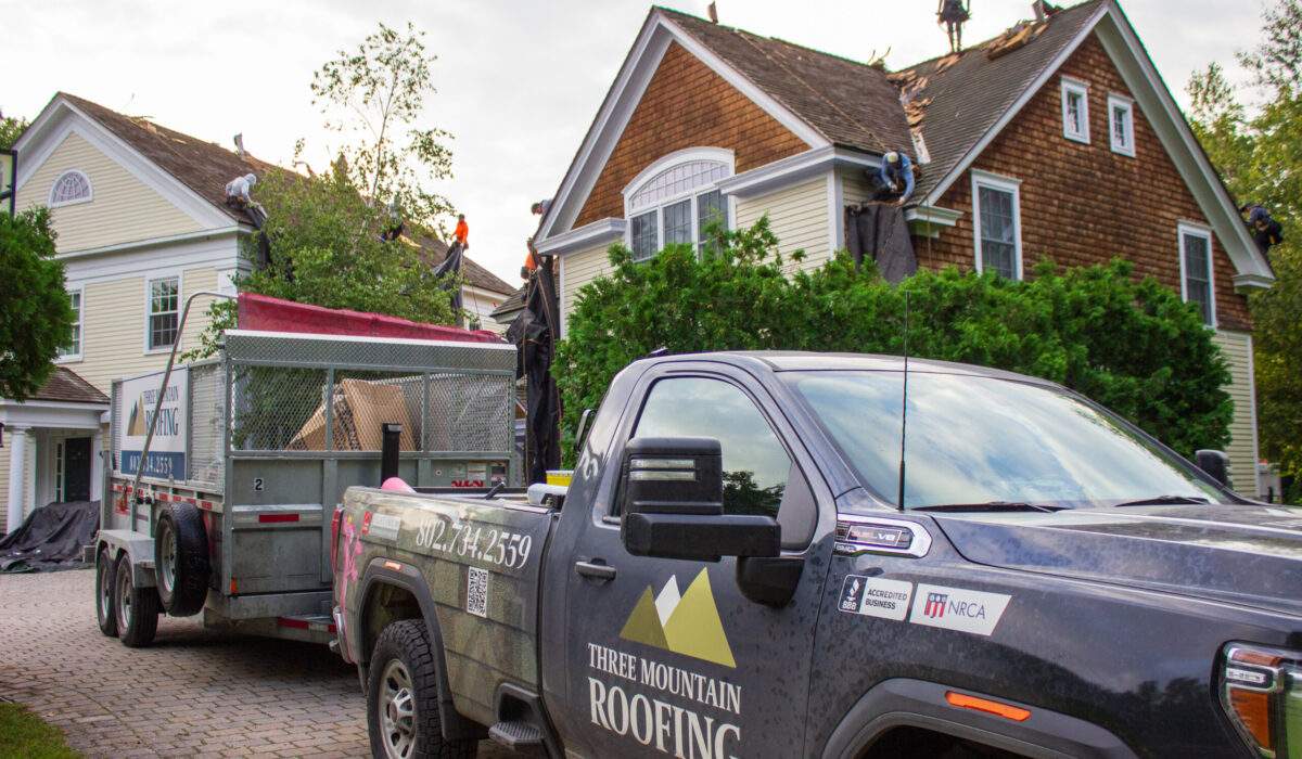 roofing contractor services to improve home market value for Vermont homeowners.